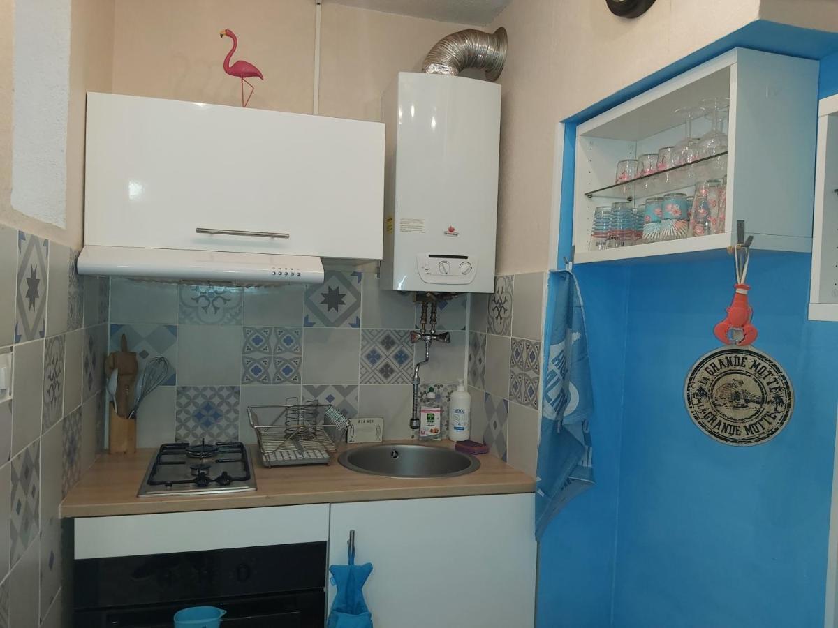 Mes Vacances A La Mer Studio 4 Pers, Parking Prive, Wifi, Linges Fournis, Climatisation Λα Γκραντ-Μοτ Εξωτερικό φωτογραφία