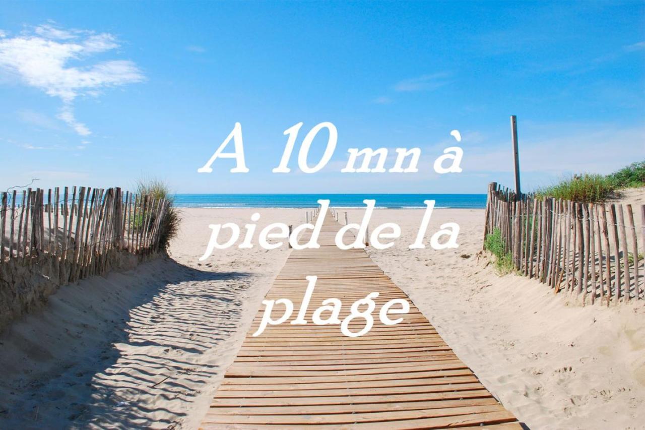 Mes Vacances A La Mer Studio 4 Pers, Parking Prive, Wifi, Linges Fournis, Climatisation Λα Γκραντ-Μοτ Εξωτερικό φωτογραφία