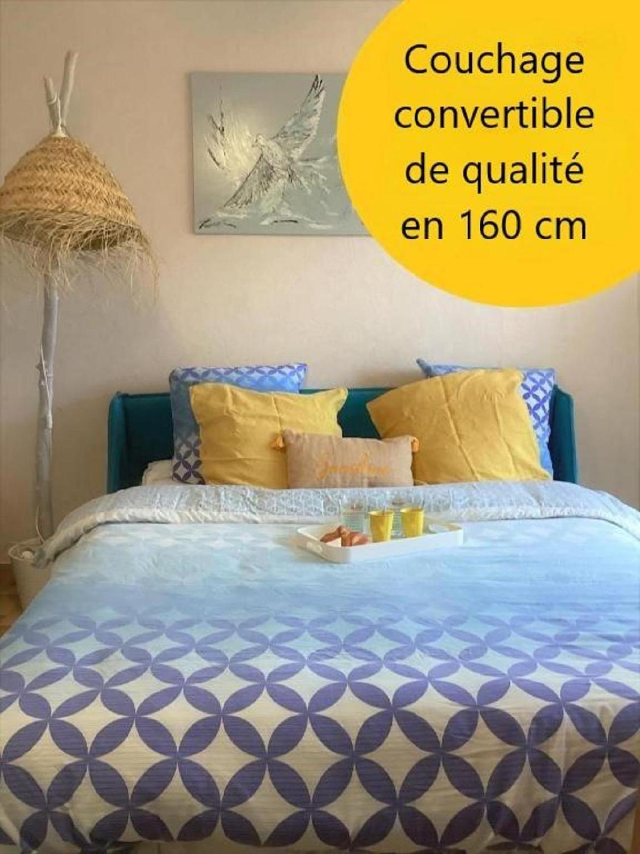 Mes Vacances A La Mer Studio 4 Pers, Parking Prive, Wifi, Linges Fournis, Climatisation Λα Γκραντ-Μοτ Εξωτερικό φωτογραφία